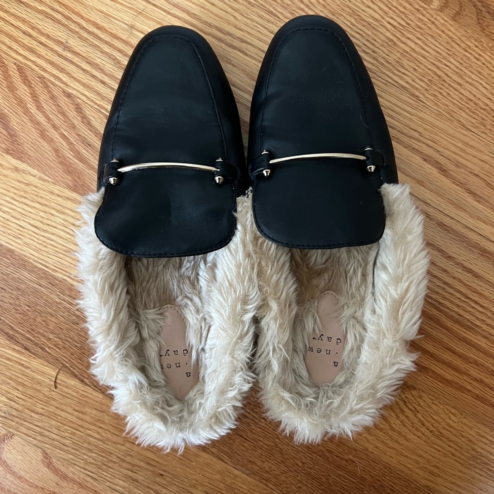 Fur Lined Loafers